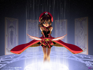 Cartoon astronaut wings starry sky - wing free wallpaper for desktop