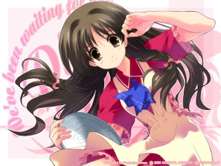 Woman pinkshirt bluegloves holdingball pinkribbon - a ball free wallpaper