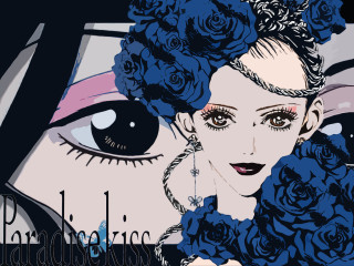 Blue roses woman bouquet tattoo - rococo free wallpaper