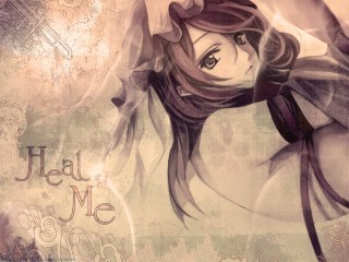 Woman hat bow heal me - me free wallpaper