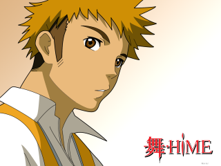 Eizan kikukawa yellow hair white - free anime wallpaper