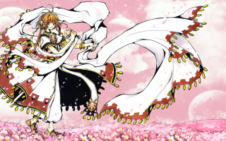 Sky dance cherry blossoms manga - free flowers wallpaper
