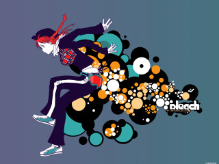 Skateboarder colorful background circles dots 2 - circle and dots free wallpaper