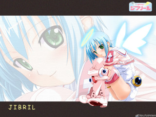 Angel girl greeneyes pinkshirt anime - a pink shirt free wallpaper for desktop