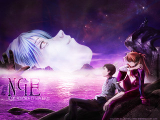 Anime couple rock water purple - a rock next free wallpaper