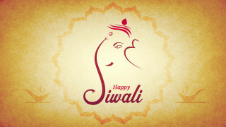 Happy diwali greeting gandap yellow - processed free wallpaper for desktop