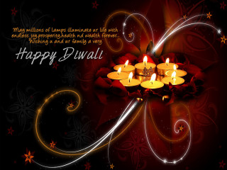 Lit candles dark background swirly - bapu free wallpaper