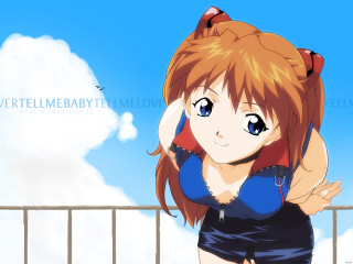 Girl cat ears blue shirt - a blue shirt free wallpaper