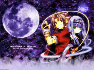 Evan anime fullmoon stars aurora - elysium free wallpaper