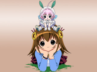 Bunny girl anime cute funny - a rabbit free wallpaper