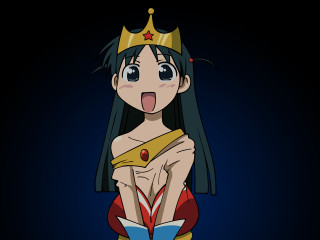 Cartoon crown book blue background - a crown free wallpaper