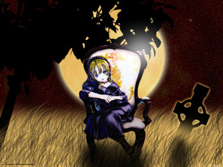 Gothic astronaut queen fullmoon starry - in the foreground free wallpaper