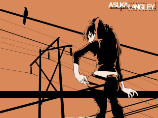 Woman wire bird overhead dustin - a wire free wallpaper