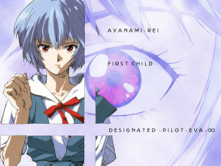 Blue hair girl purple background - adam manyoki free wallpaper