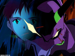 Anime blueeyes purpleoutfit blackhat greenpurplejacket - jacket free wallpaper for desktop