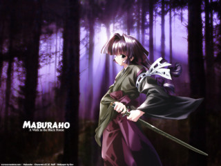 Purple dress woman sword forest - a sword in a forest free wallpaper for desktop
