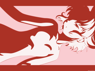 Woman cat lap red background - her lap and a cat free wallpaper