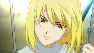 Blonde man red eyes sword - red eye free wallpaper