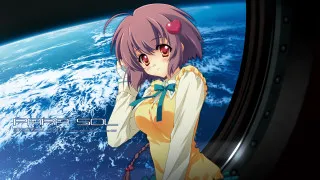 Girl yellow dress window earth - blue free wallpaper for desktop