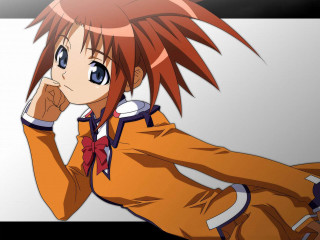 Eizan kikukawa red hair blue - red hair free wallpaper