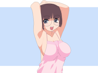 Pink dress artist illustration anime - half free wallpaper