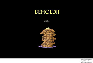 Behold stacked bricks yellow border - a yellow border free wallpaper