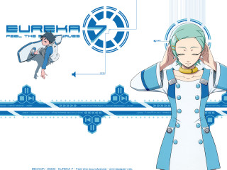 Eizan kikukawa albumcover aquahair ornament - headphone free wallpaper