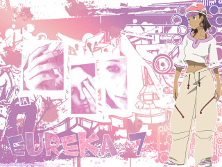 Graffiti pink background funk anime - anime style free wallpaper