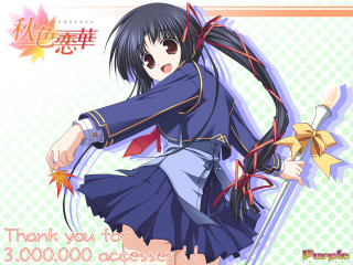 Girl blue dress bow ribbon - a blue dress holding free wallpaper