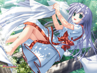 Woman dress bowtie white sheet - maya free wallpaper for desktop