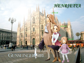 Castle girls urban dolls architecture - a doll free wallpaper