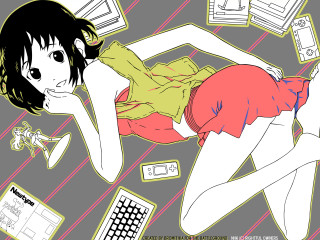 Woman electronics hoodie anime graphics - mouse free wallpaper