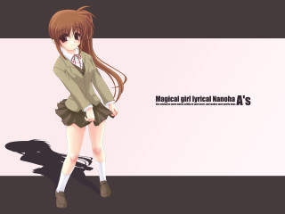 Girl shadow kyoto anime school - a long hair free wallpaper