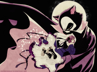 Gothic cartoon character bat cat - a bat free wallpaper for desktop