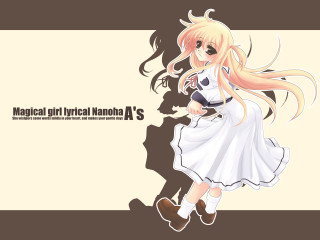 Girl running white dress blonde - collar free wallpaper