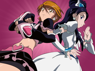Anime fighting women white dress - the woman free wallpaper
