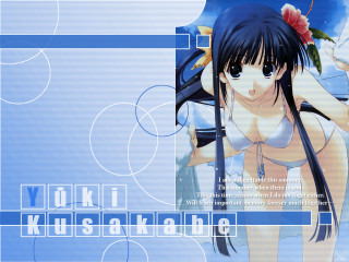 Anime girl blue hair flower 4 - free cyberpunk wallpaper