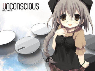 Girl cat ears black dress - cybernetic free wallpaper