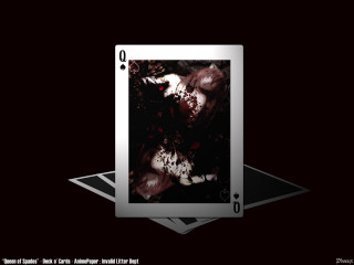 Woman blood flower tarot conceptual - tarot card free wallpaper