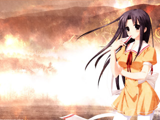 Girl yellow dress book ribbon - a yellow dress free wallpaper