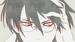 Aya goda yandere spotcolor lineart - a red eye free wallpaper