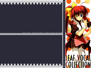 Leaf vocal collection aya goda - a microphone free wallpaper