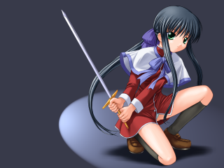 Woman heroic pose sword school - heroic pose free wallpaper