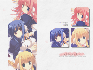 To heart2 kyoto animation two - a page free wallpaper