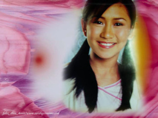 Woman long hair smile happy 14 - long hair and a smile free wallpaper