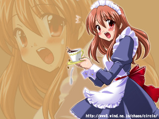 Girl coffee surprised yayoi inspired - a girl in a dress holding free wallpaper