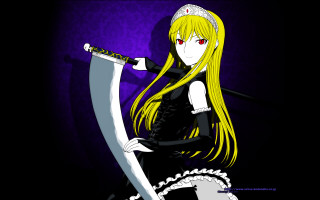 Anime longhair sword yandere gothic - a sword and a sword blade free wallpaper