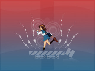 Girl run ship uniform boot - a short skirt free wallpaper