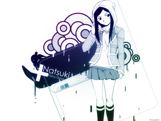 Girl hoodie skateboard anime ship - a ship free wallpaper for desktop