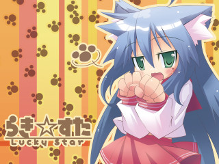Anime cat ears pink dress 2 - a cat ear free wallpaper for desktop